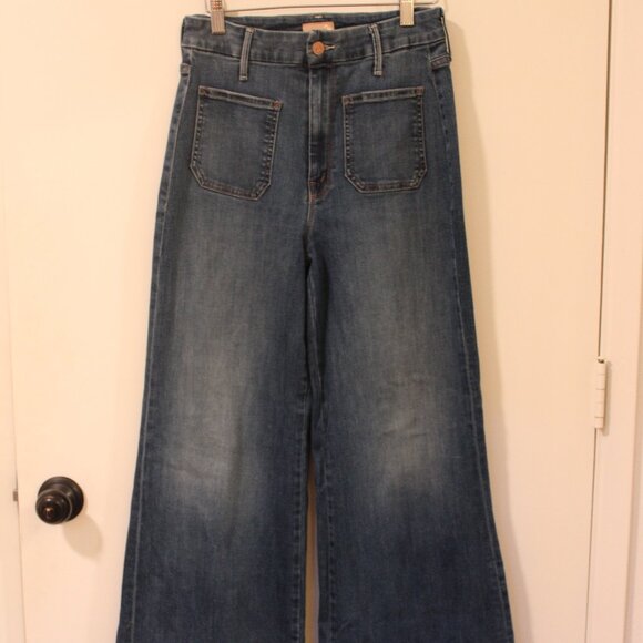 MOTHER High Rise Blue Jeans - Picture 3 of 10